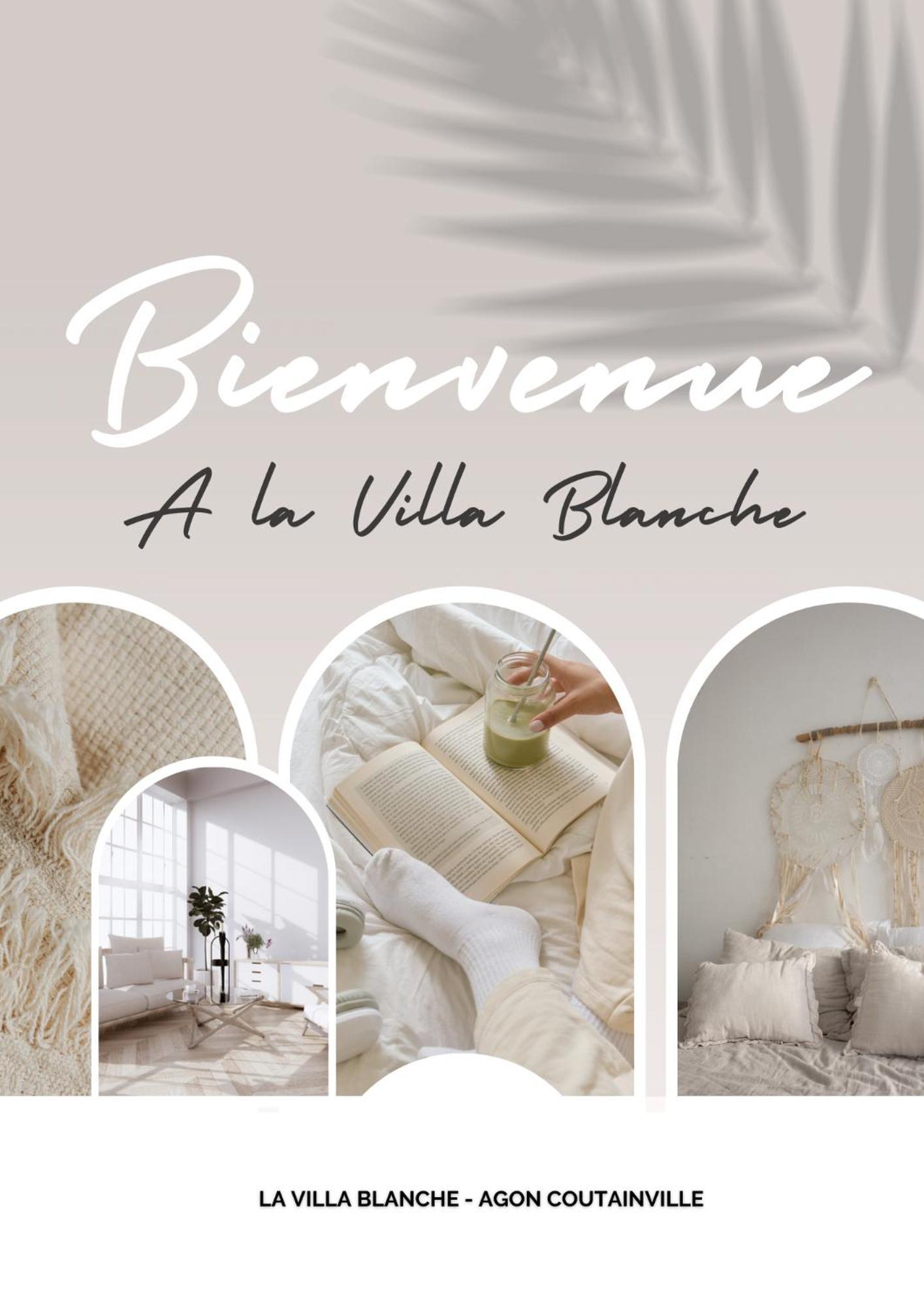Villa Blanche 아공-쿠탕빌 외부 사진